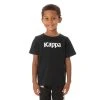 Kappa US Kids Authentic Runis T-Shirt - Black Smoke