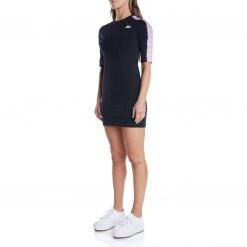 Kappa US 222 Banda Calni Dress - Black Smoke Violet Women