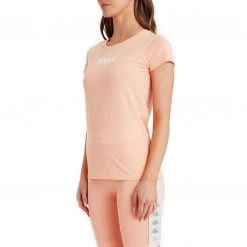 Kappa US Authentic Amboasary T-Shirt - Peach Women