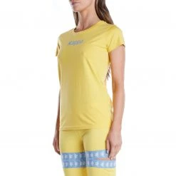 Kappa US Authentic Amboasary T-Shirt - Yellow Light Blue