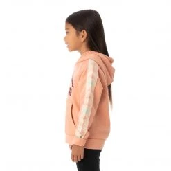 Kappa US Kids 222 Banda Hurtado 3 Hoodie - Pink Coral