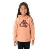 Kappa US Kids 222 Banda Hurtado 3 Hoodie - Pink Coral