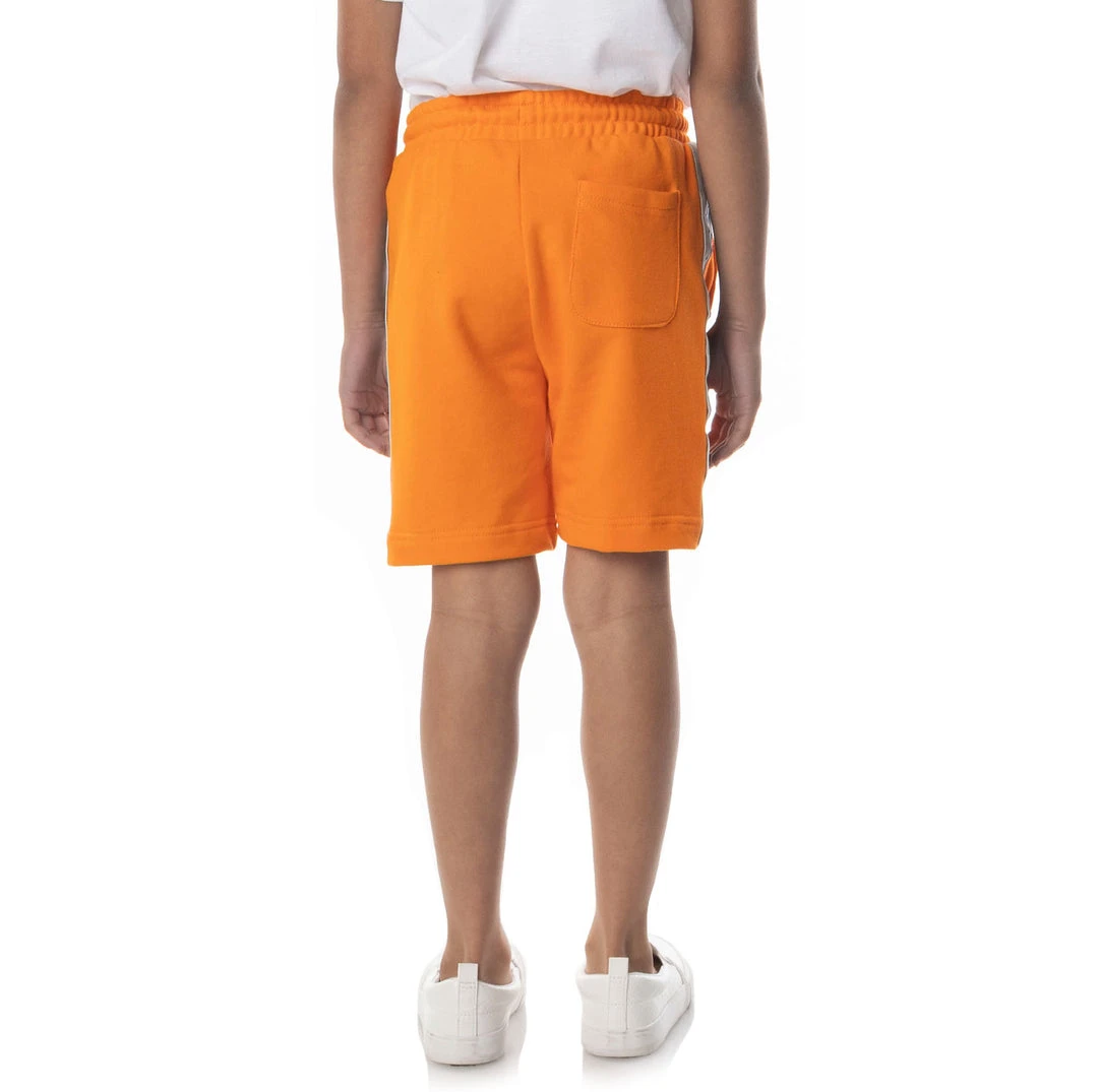 Kappa US Logo Tape Dasved Shorts - Orange 6 Kappa US Logo Tape Dasved Shorts - Orange