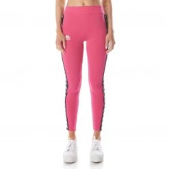 Kappa US Women 222 Banda Anen 2 Leggings - Pink Black
