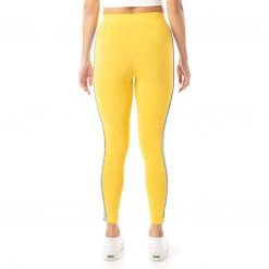 Kappa US Women 222 Banda Anen 2 Leggings - Yellow Light Blue