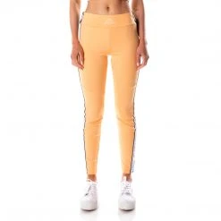 Kappa US Logo Tape Eva Leggings - Light Orange Women
