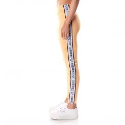 Kappa US Logo Tape Eva Leggings - Light Orange Women
