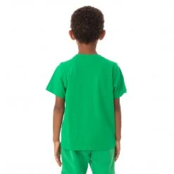 Kappa US Kids Authentic Love Zielona T-Shirt - Green