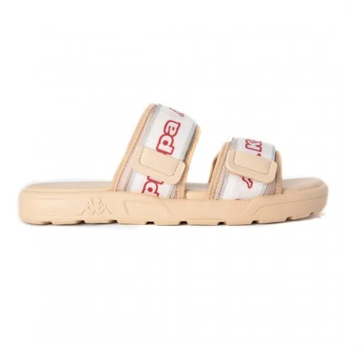 Kappa US Logo Kalente Slides - Beige Footwear
