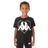 Kappa US Kids Authentic Love Zielona T-Shirt - Black 1 Kappa US Kids Authentic Love Zielona T-Shirt - Black