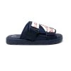 Kappa US Logo Tape Kalpi Slides - Blue Navy Footwear 2 Kappa US Logo Tape Kalpi Slides - Blue Navy Footwear