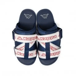 Kappa US Logo Tape Kalpi Slides - Blue Navy Footwear 9 Kappa US Logo Tape Kalpi Slides - Blue Navy Footwear