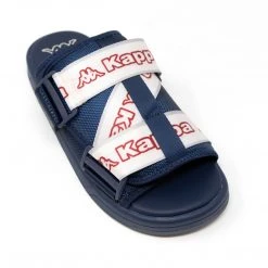Kappa US Logo Tape Kalpi Slides - Blue Navy Footwear 7 Kappa US Logo Tape Kalpi Slides - Blue Navy Footwear