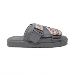Kappa US Logo Tape Kalpi Slides - Grey