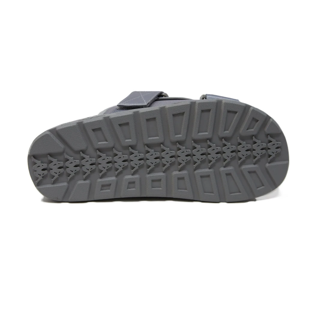 Kappa US Logo Tape Kalpi Slides - Grey 5 Kappa US Logo Tape Kalpi Slides - Grey