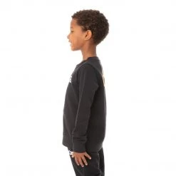 Kappa US Kids Authentic Emmen Sweatshirt - Black Smoke