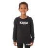 Kappa US Kids Authentic Emmen Sweatshirt - Black Smoke
