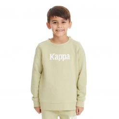 Kappa US Kids Authentic Emmen Sweatshirt - Green Sage