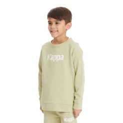 Kappa US Kids Authentic Emmen Sweatshirt - Green Sage
