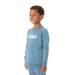 Kappa US Kids Authentic Emmen Sweatshirt - Light Blue