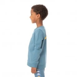 Kappa US Kids Authentic Emmen Sweatshirt - Light Blue