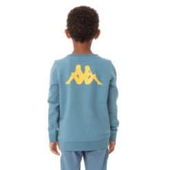 Kappa US Kids Authentic Emmen Sweatshirt - Light Blue