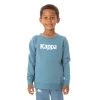 Kappa US Kids Authentic Emmen Sweatshirt - Light Blue 2 Kappa US Kids Authentic Emmen Sweatshirt - Light Blue