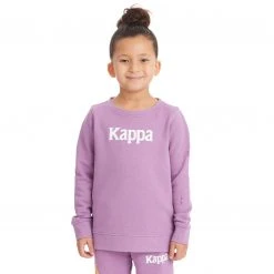Kappa US Kids Authentic Emmen Sweatshirt - Violet