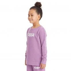 Kappa US Kids Authentic Emmen Sweatshirt - Violet