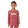 Kappa US Kids Authentic Emmen Sweatshirt - Burgundy