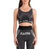 Kappa US Women Authentic Myslovice Sports Bra - Black Smoke