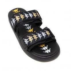 Kappa US Footwear 222 Banda Aster 4 Slides - Black White
