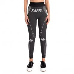 Kappa US Authentic Trybunalski Leggings - Black Smoke Women