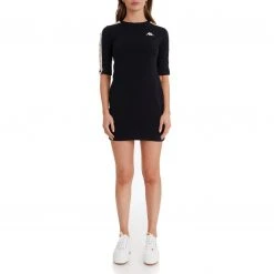 Kappa US Women 222 Banda Calni 2 Dress - Black Smoke
