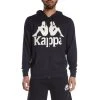 Kappa US Men Authentic Awert Hoodie - Black Smoke Sand