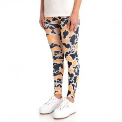 Kappa US Authentic Palissa Leggings - Black Smoke Light Orange Women