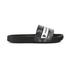 Kappa US Footwear Authentic Jpn Aramoor 1 Slides - Black White