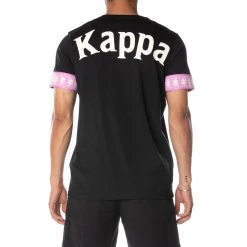 Kappa US 222 Banda Niji 2 T-Shirt - Black Smoke Violet 9 Kappa US 222 Banda Niji 2 T-Shirt - Black Smoke Violet