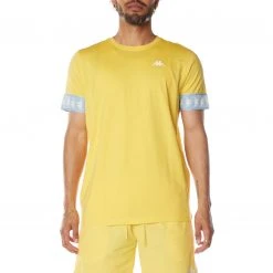 Kappa US 222 Banda Niji 2 T-Shirt - Yellow Light Blue