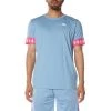 Kappa US Men 222 Banda Niji 2 T-Shirt - Light Blue Pink
