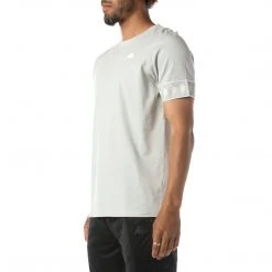 Kappa US 222 Banda Niji 2 T-Shirt - Grey White