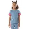 Kappa US Kids 222 Banda Niji 2 T-Shirt - Light Blue Pink