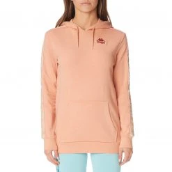 Kappa US 222 Banda Budy 3 Hoodie - Pink Coral Women