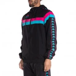 Kappa US 222 Banda Gumball Glas Tour Hoodie - Black