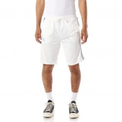 Kappa US Logo Tape Aedi 2 Shorts - White Blue