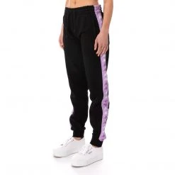 Kappa US 222 Banda Beicegel Sweatpants - Black Violet