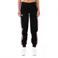 Kappa US 222 Banda Beicegel Sweatpants - Black Violet
