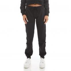 Kappa US 222 Banda Beicegel Sweatpants - Black Smoke