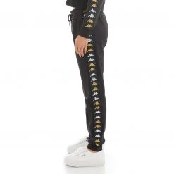 Kappa US 222 Banda Beicegel Sweatpants - Black Smoke