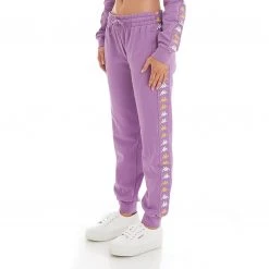 Kappa US 222 Banda Beicegel Sweatpants - Violet Lavender